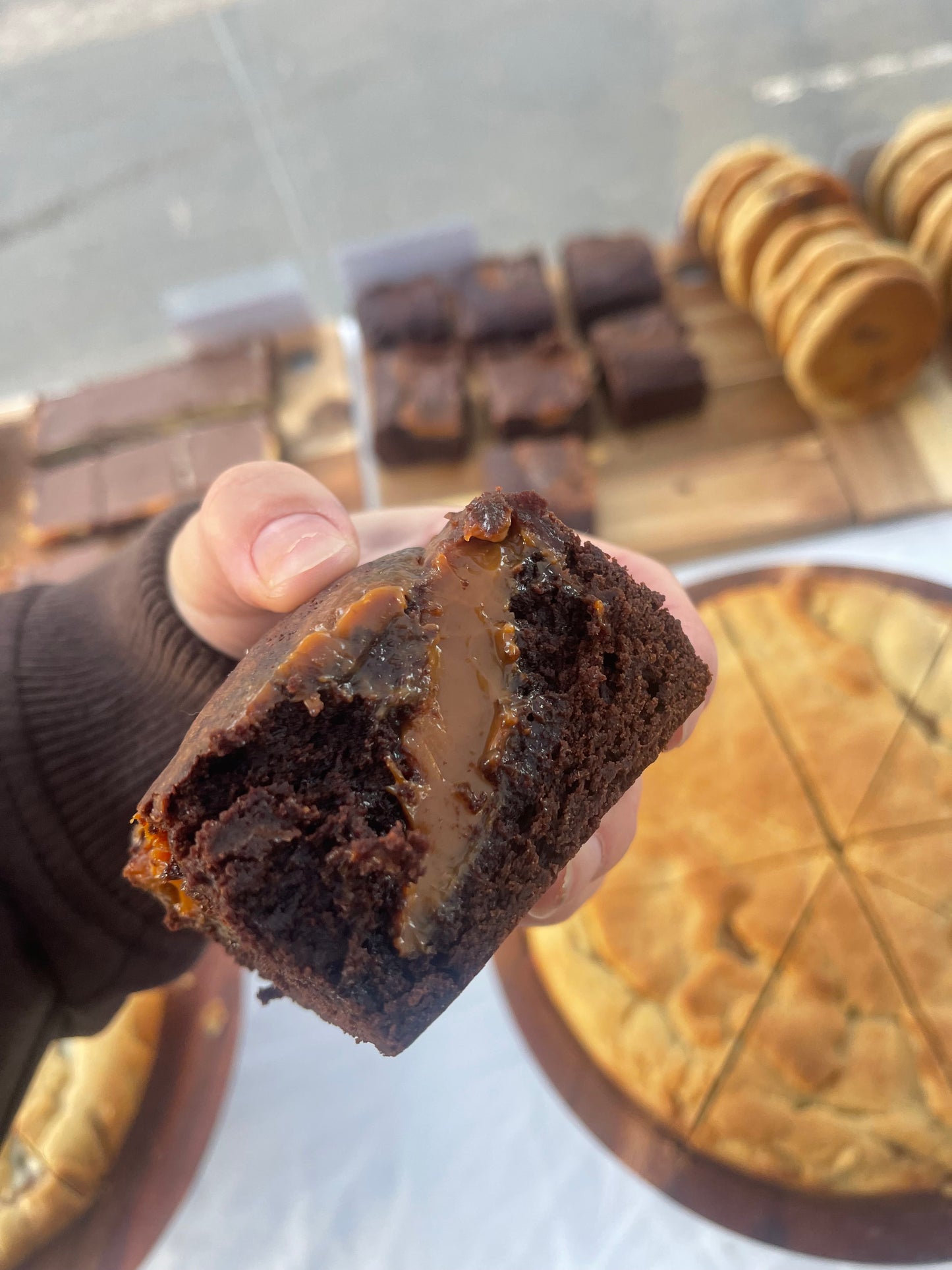 Salted Caramel Brownie