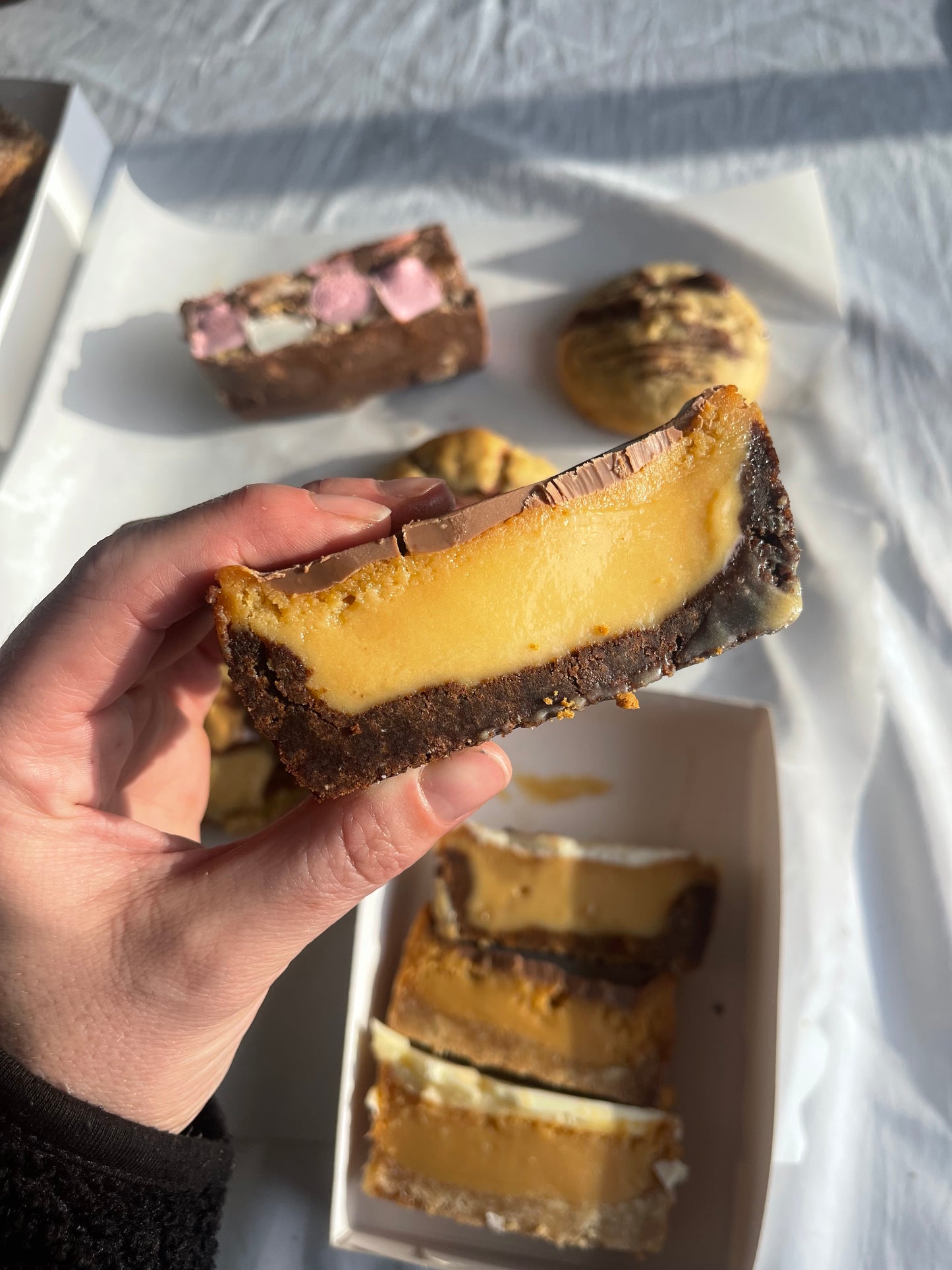 Caramel Slice Treat Box