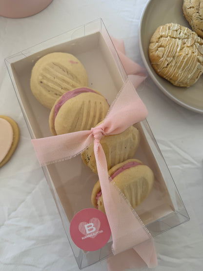 Lemon Poppyseed & Raspberry Yo-Yos