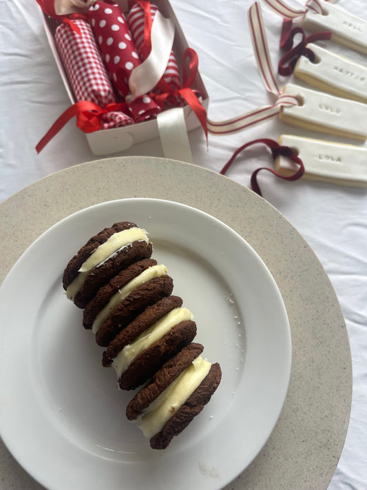 Choc Ripple Sandwhiches