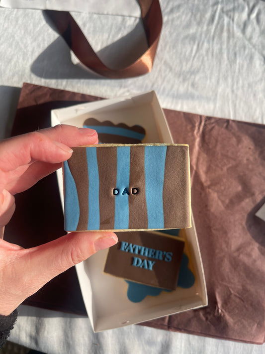 Fathers Day Sugar Cookie